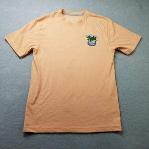 GOAT USA T-Shirt Size XS Orange Short Sleeve Beach Lazy Chillin